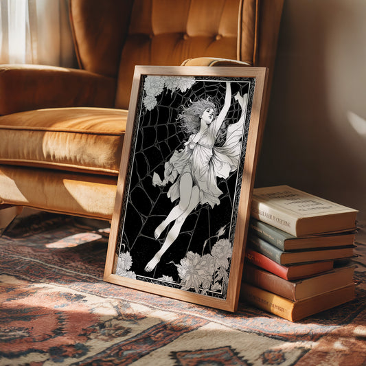 She Dances Between Silk Threads