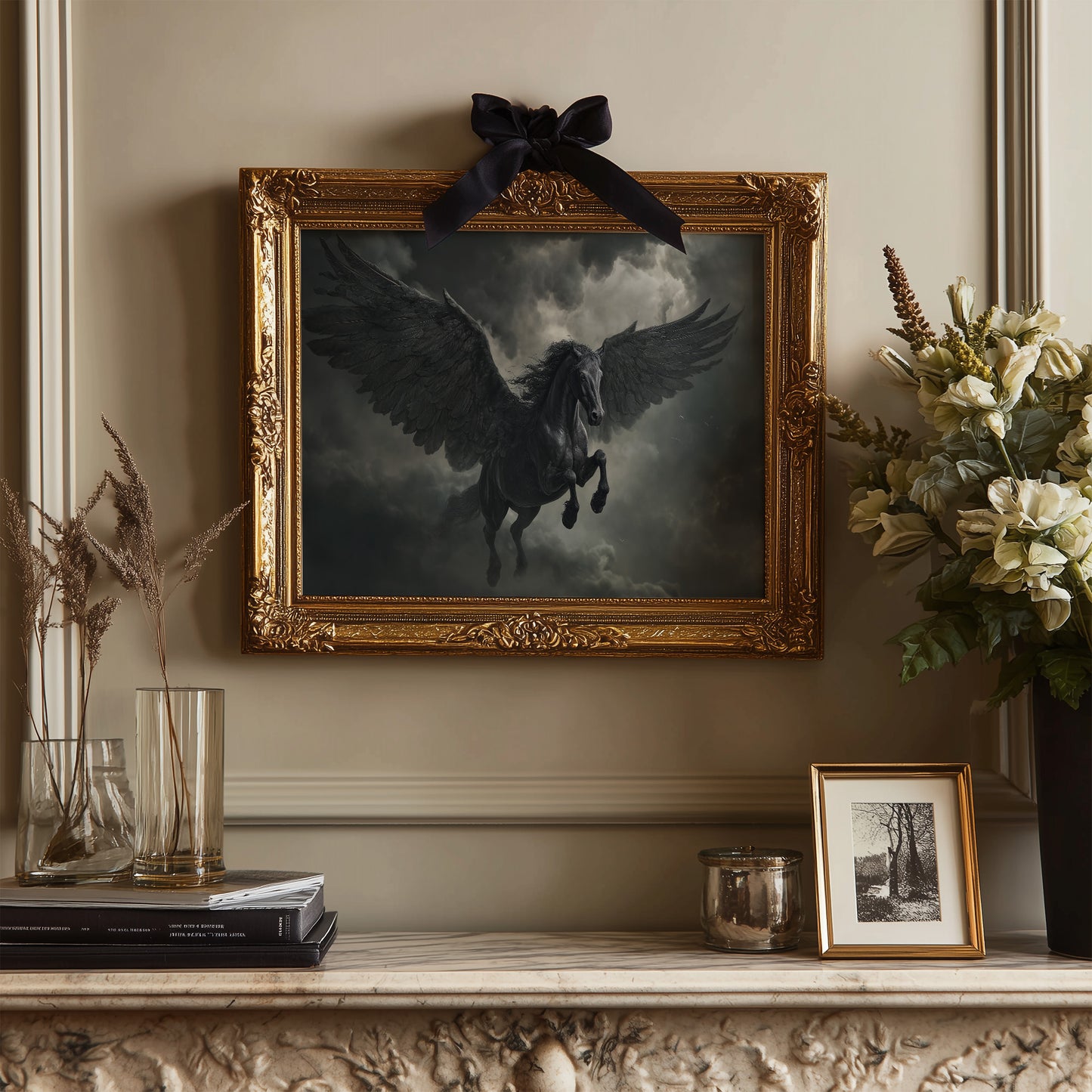 Midnight Stallion Breaks The Sky