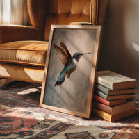 Copper Wings Meet Turquoise Sky