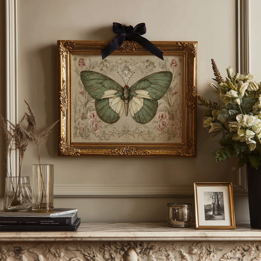 Scholar's Garden Meets Emerald Wings