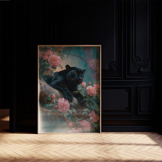 Midnight Among Pink Blossoms