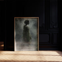 Moss Maiden In Twilight Fog