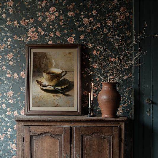 Morning Ritual In Warm Light