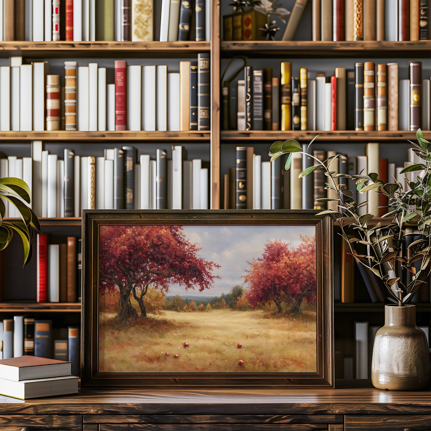 Crimson Meadow Between Worlds