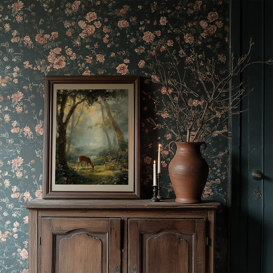 Daybreak Feast In Misty Grove