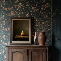 Solitary Pear In Golden Hour