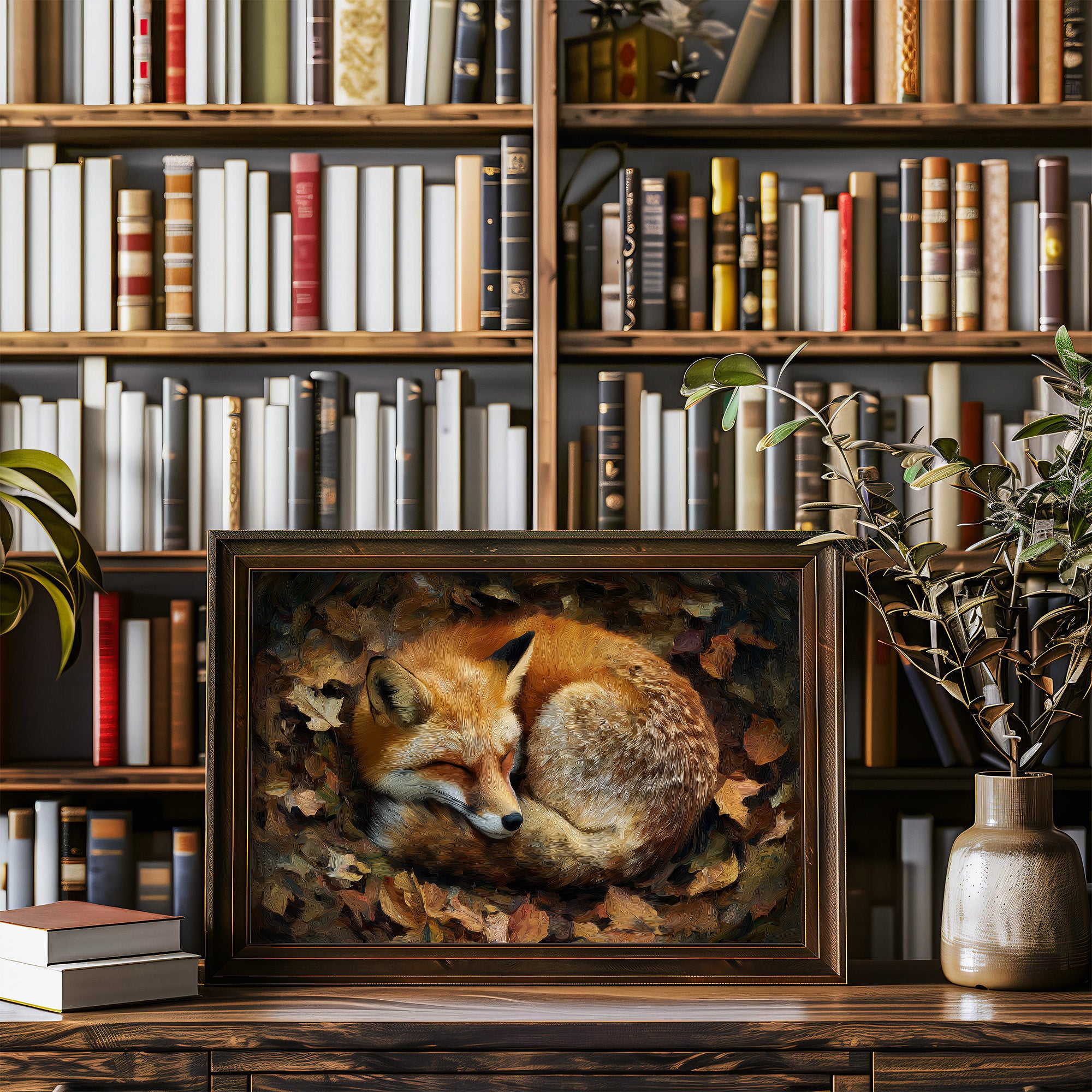 Autumn Tales Between Book Pages