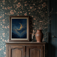 Crescent Dreams Among Midnight Stars