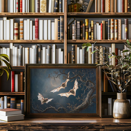 Nocturnal Flight Under Twisted Oak