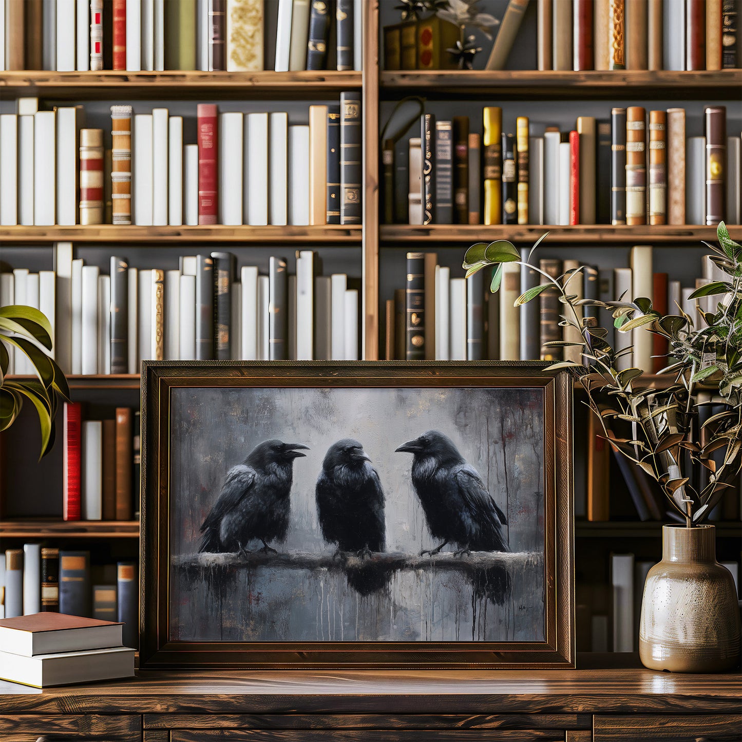 Ravens Share Ancient Secrets Together