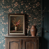 Wildflowers Against Midnight Walls
