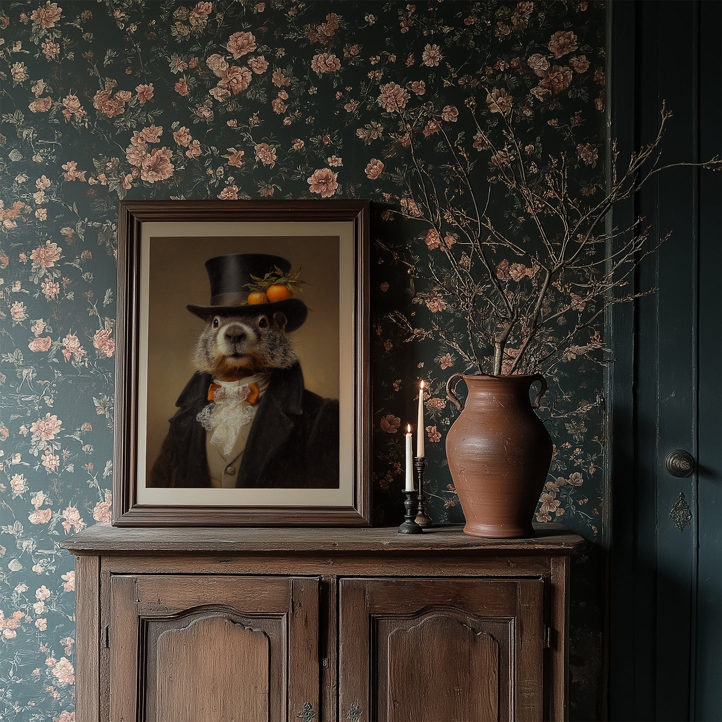 Dapper Marmot With Citrus Crown