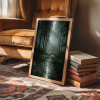 Mist Beckons Through Ancient Pines