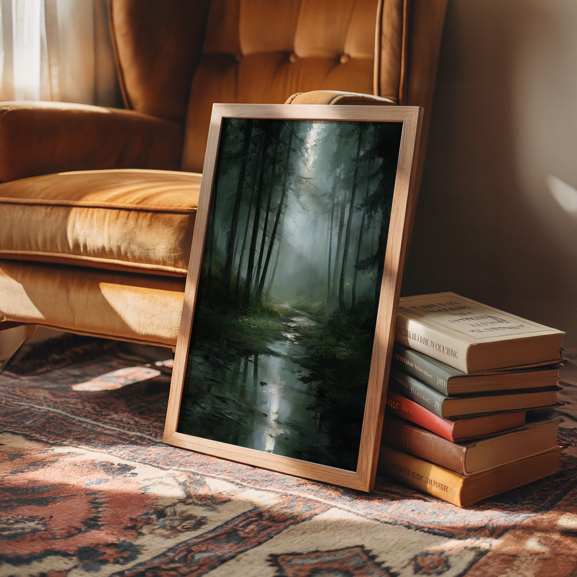 Mist Beckons Through Ancient Pines