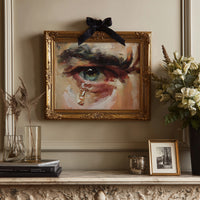 Teardrops Fall From Azure Gaze