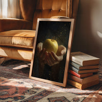 Golden Fruit In Offered Hands