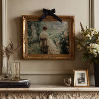 Garden Portrait Among Literary Worlds