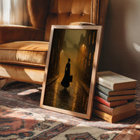 Cobblestone Journey By Gaslight