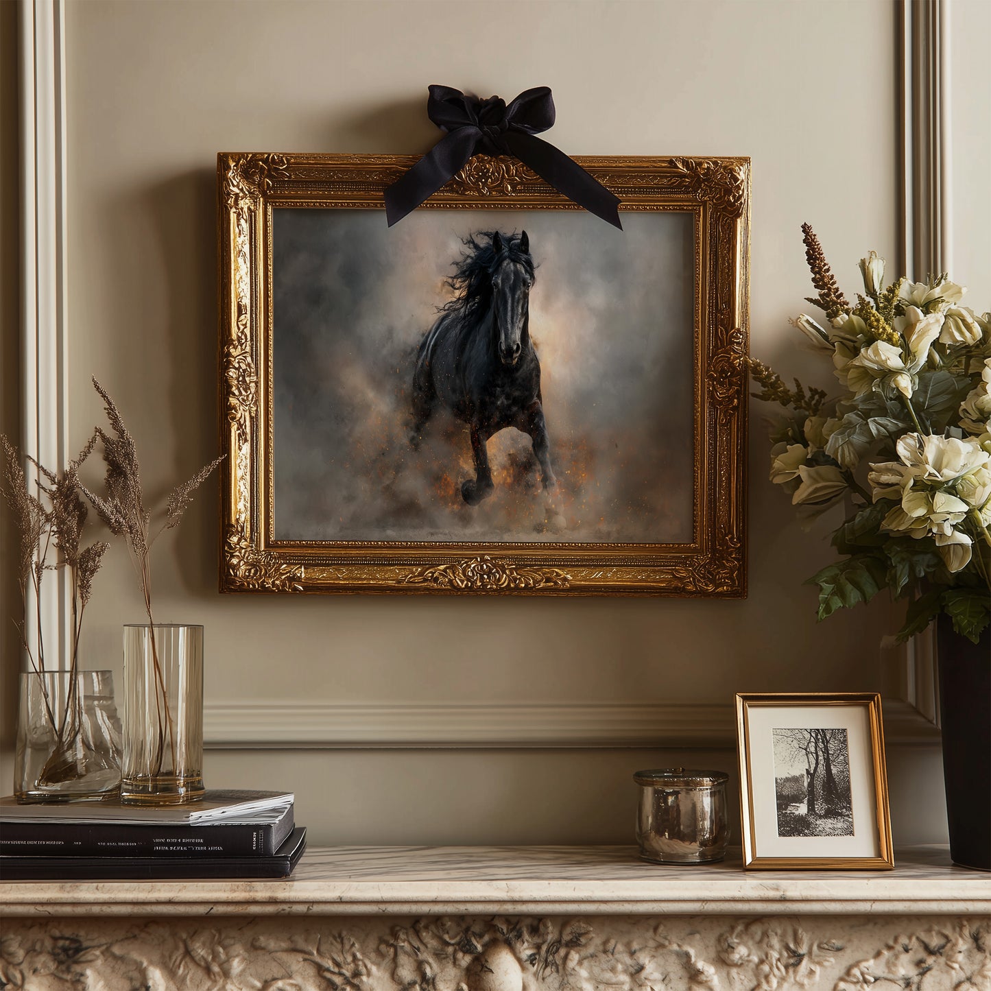 Untamed Spirit Among Leather Spines