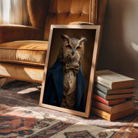 Nocturnal Gentleman's Piercing Gaze