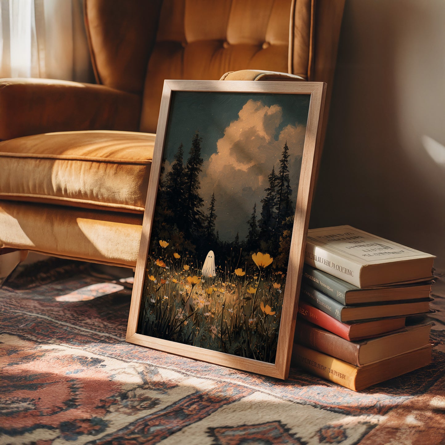 Phantom Among Golden Meadow Blooms