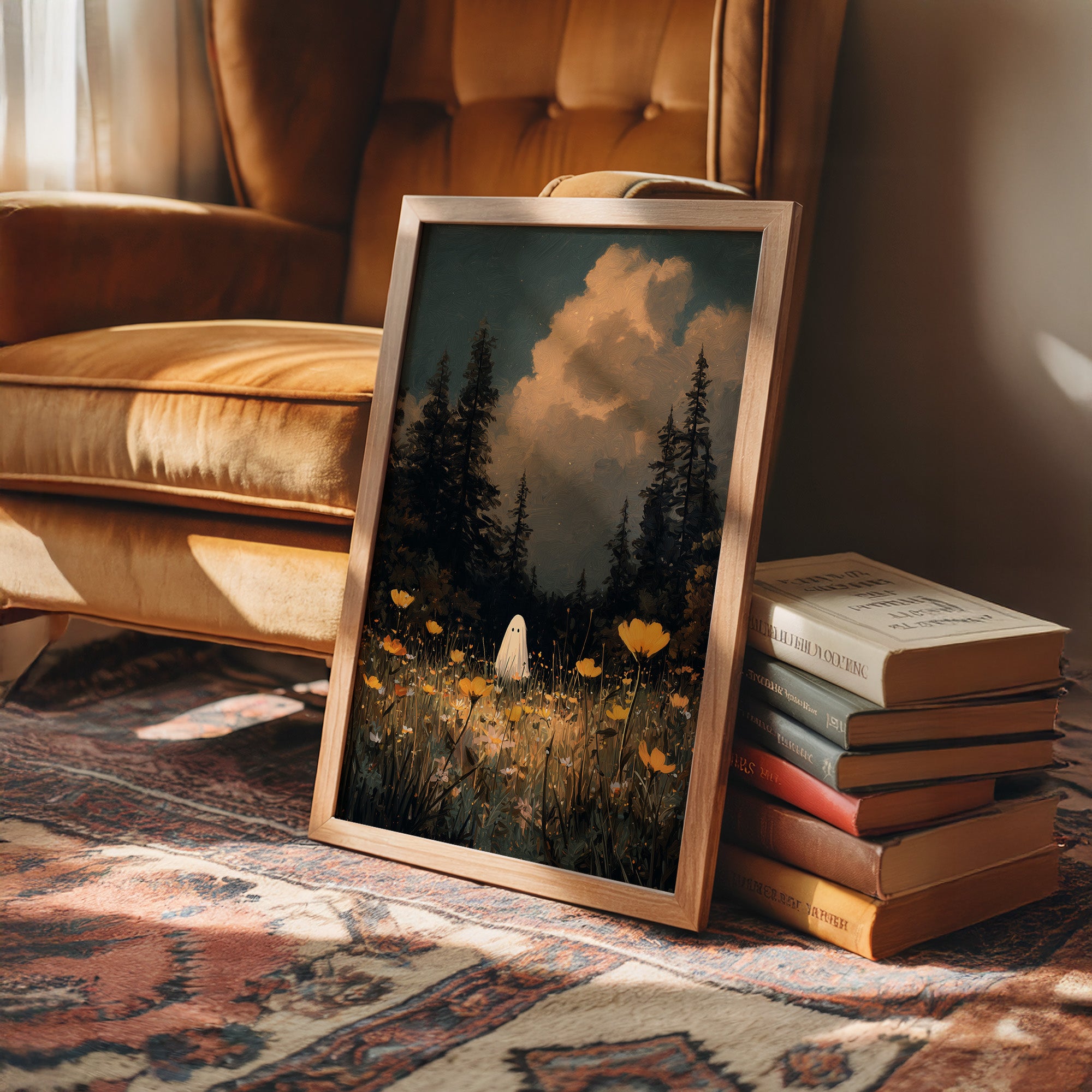 Phantom Among Golden Meadow Blooms