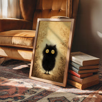 Curious Fluff Meets Golden Light