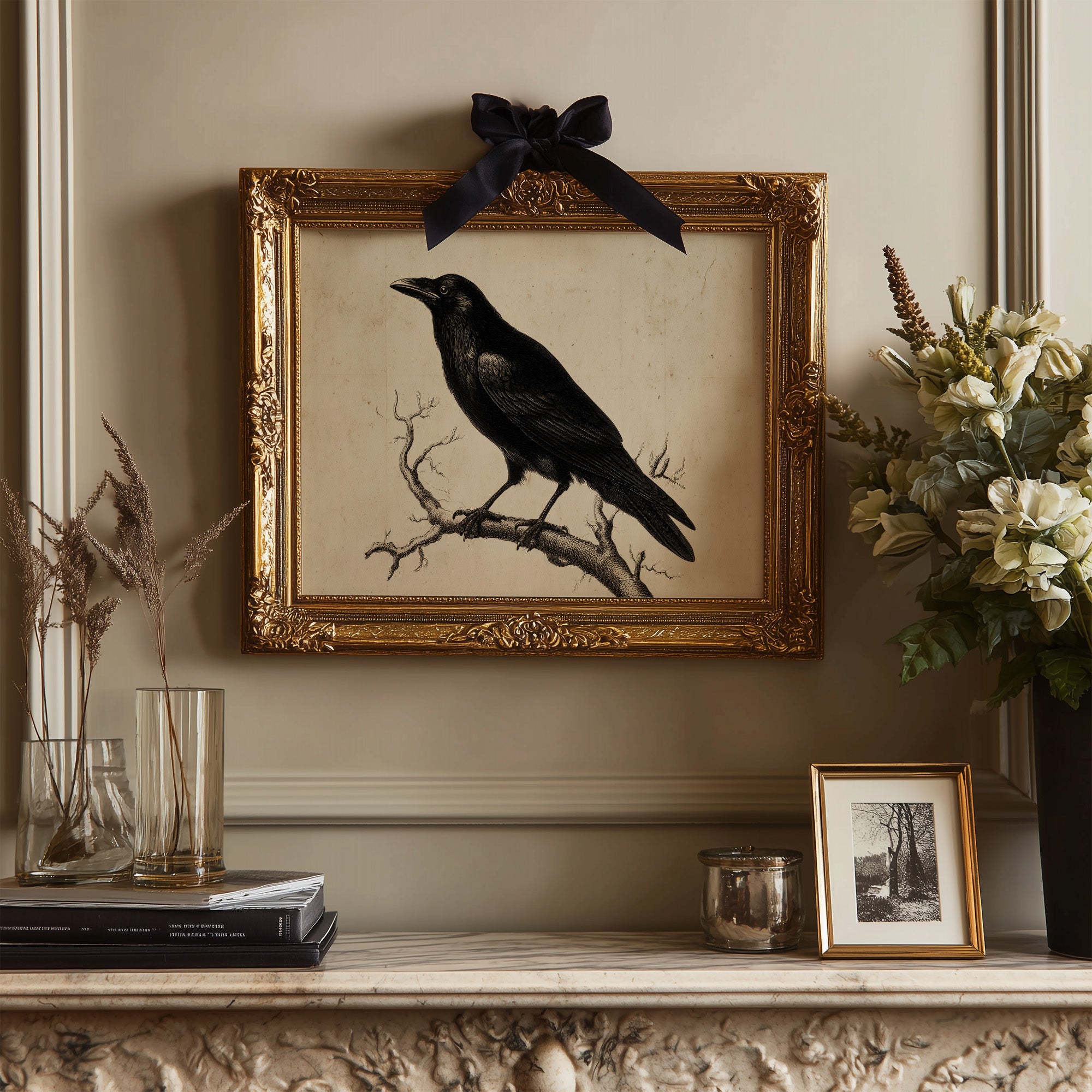 Raven Among Literary Companions