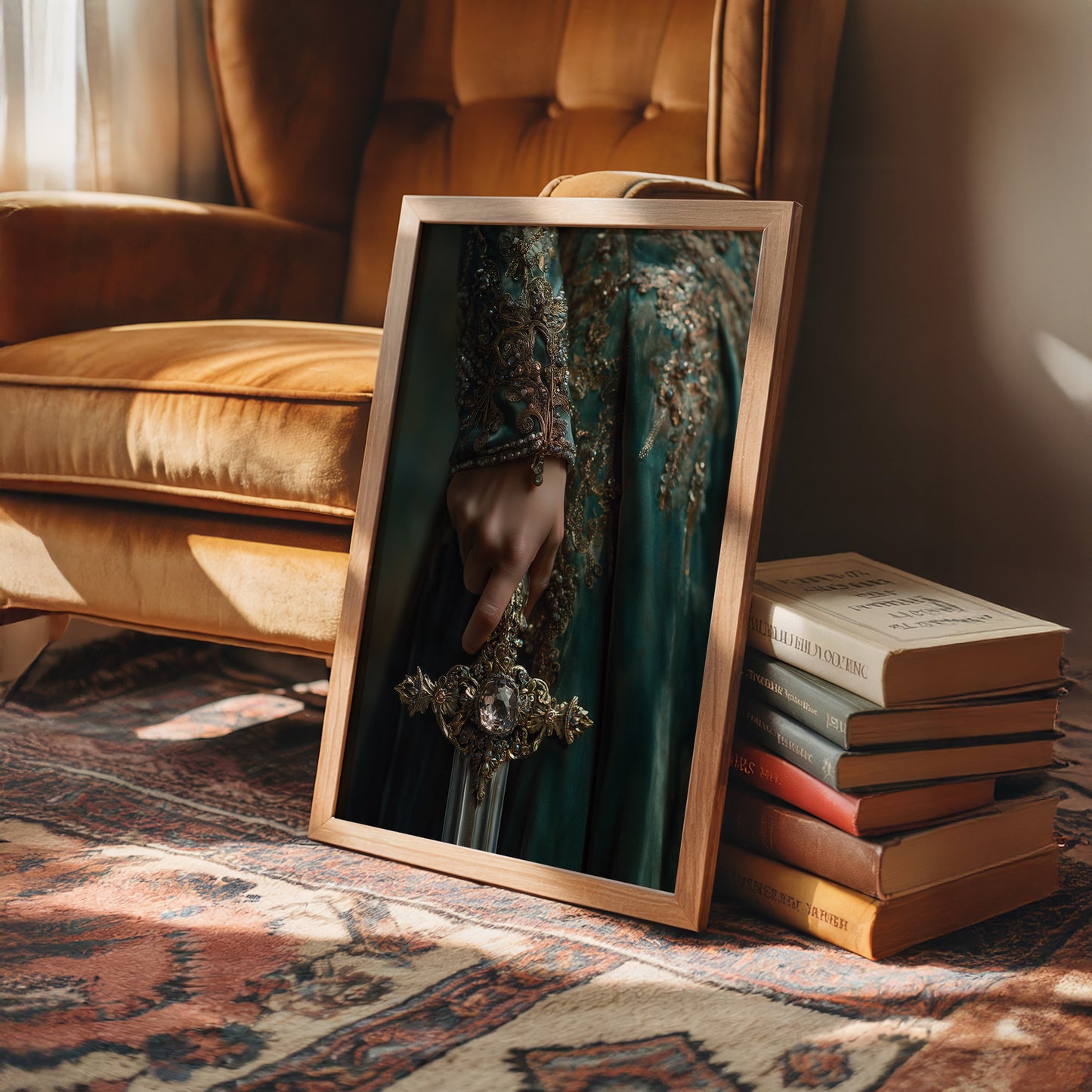 Emerald Threads Of Ancient Power