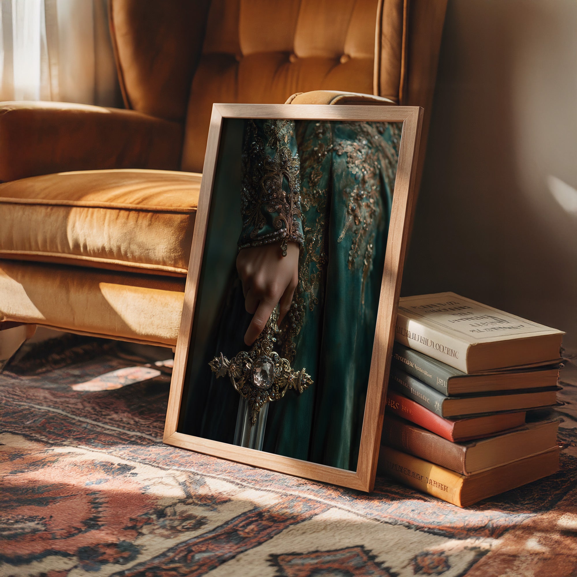 Emerald Threads Of Ancient Power