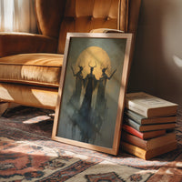 Ancient Rites Under Harvest Moon