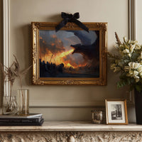 Ancient Flame Against Battle Lines