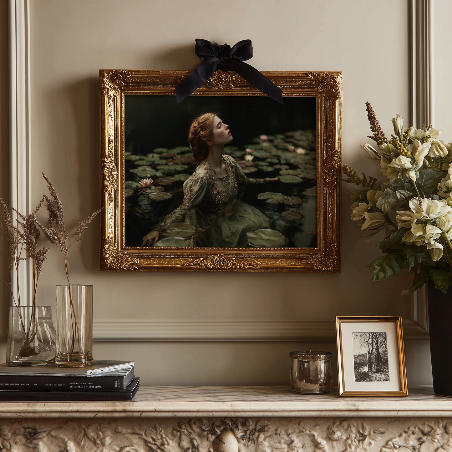 Pond Stories Among Literary Shelves