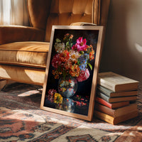 Disco Vase Blooms After Dark