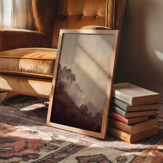 Mist Veils The Ancient Valley