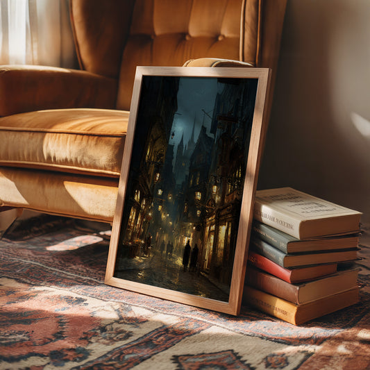 Cobblestone Tales Under Misty Spires