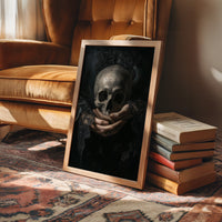 Mortality Cradled In Lace Hands