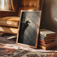 Ancient Sentinel Watches Foggy Spires