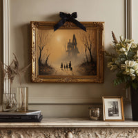 Autumn Path To Mysterious Manor