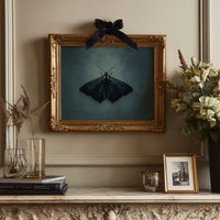 Velvet Wings Among Leather Spines