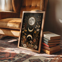 Lunar Garden Between Cosmic Tides