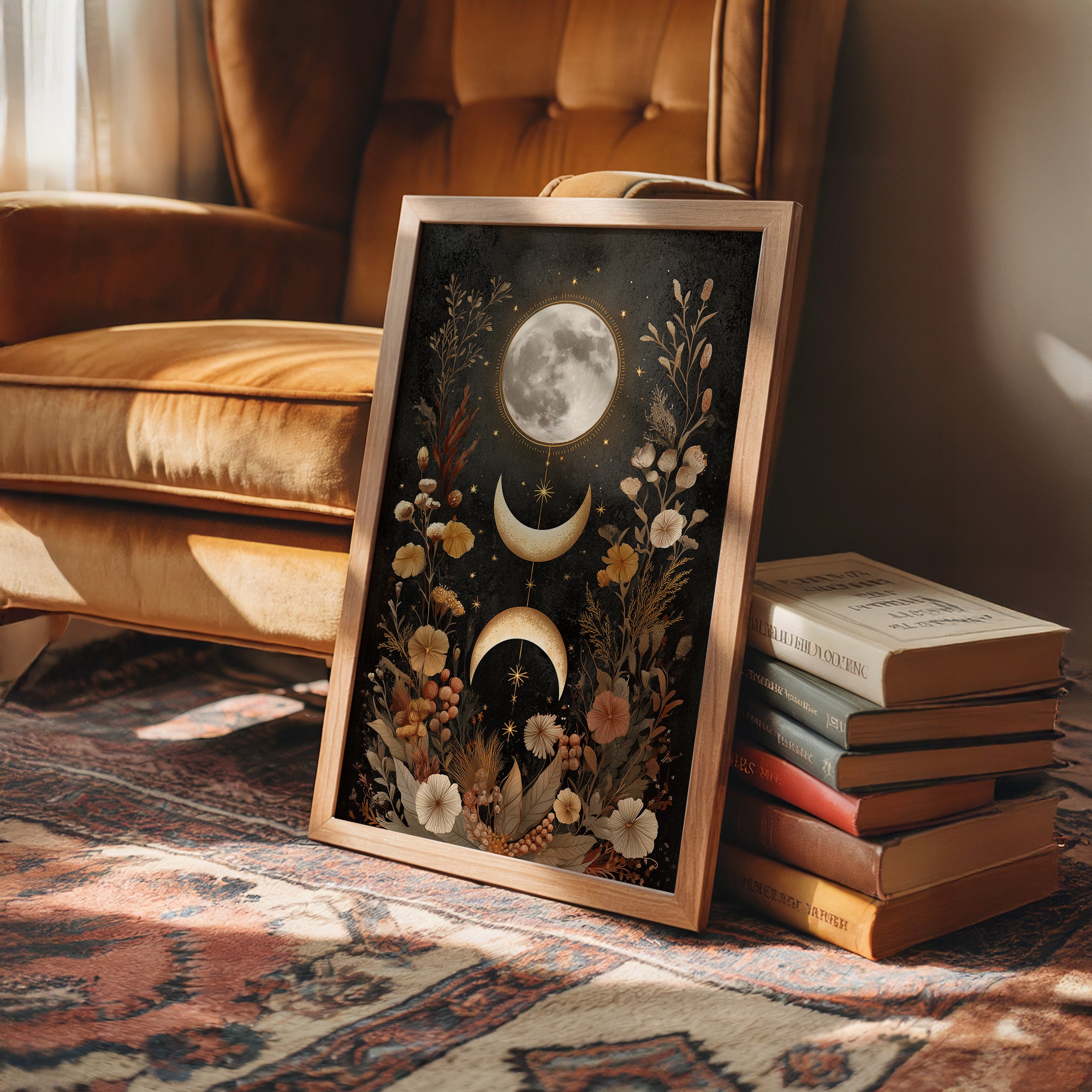 Lunar Garden Between Cosmic Tides