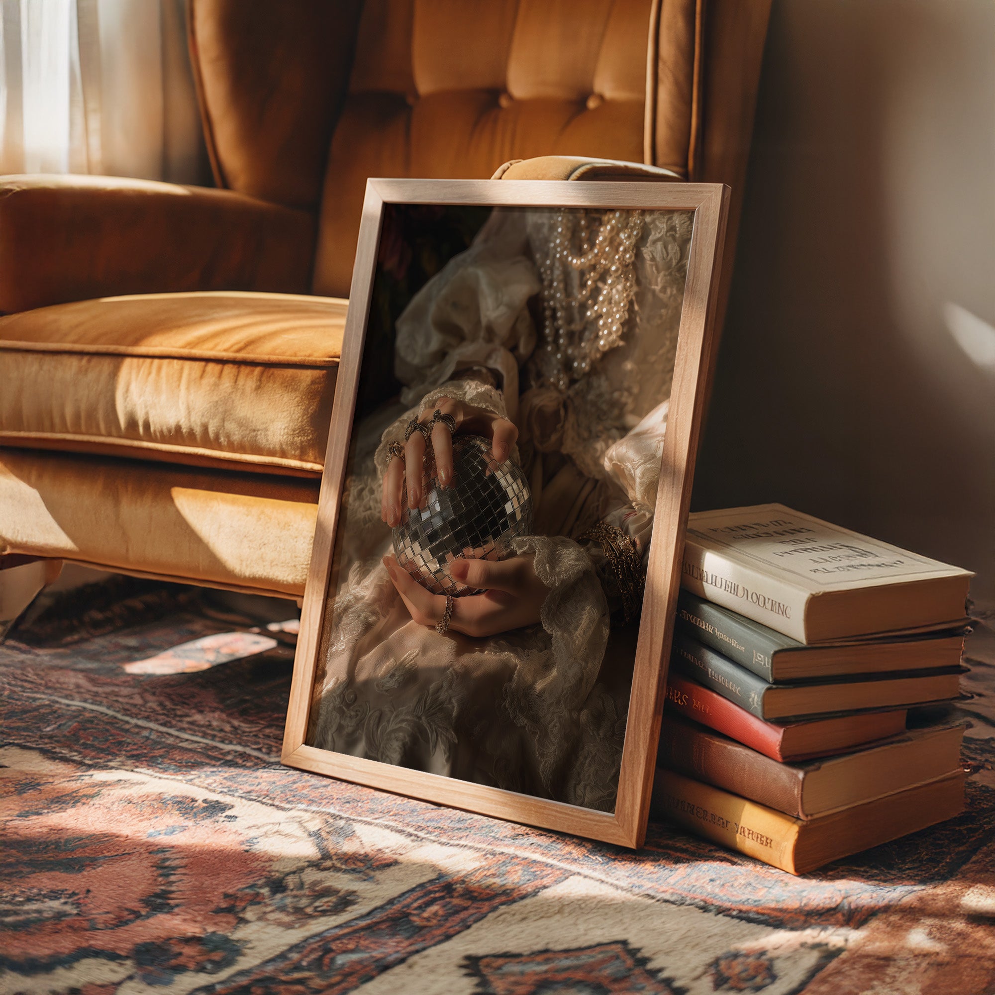 Mirrored Worlds In Delicate Hands