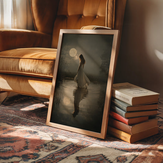 Moonlit Waters Carry Her Dreams