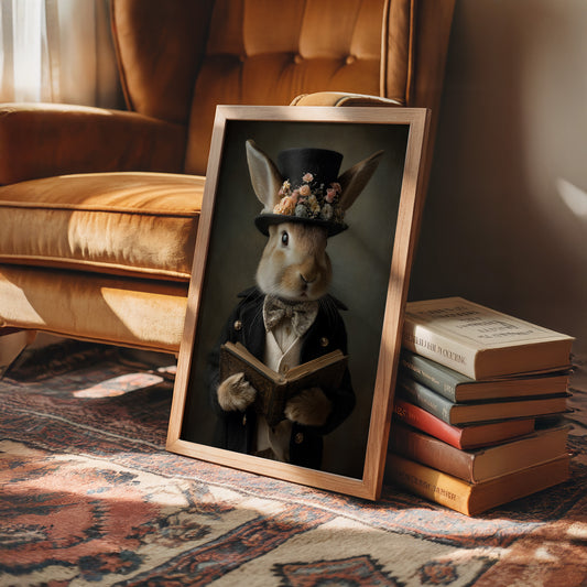 Gentleman Rabbit Reads Poetry Tales