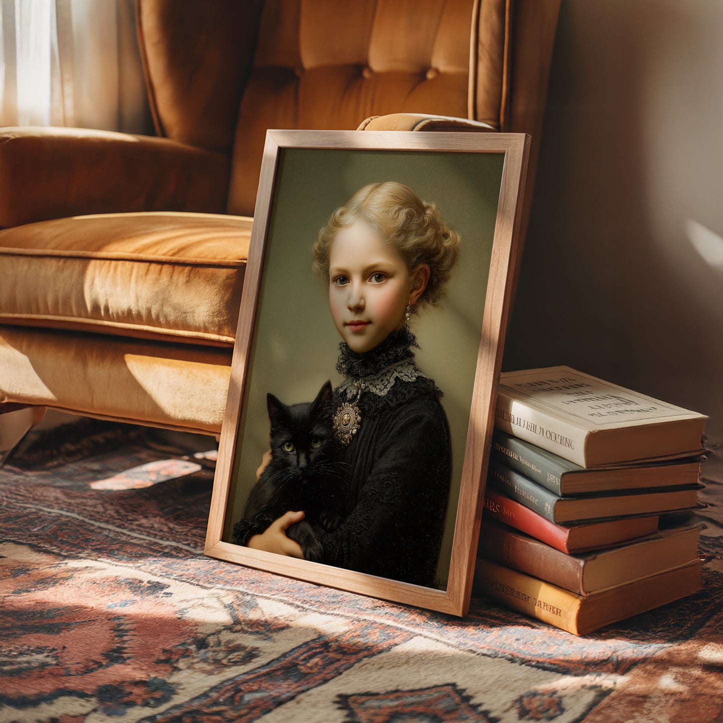 Midnight Companion In Golden Light