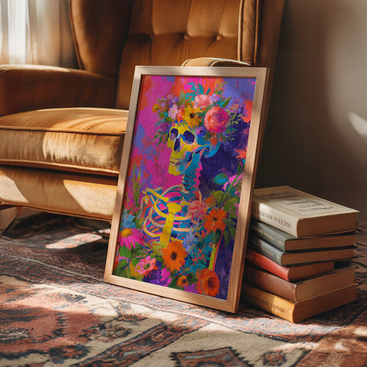 Vibrant Bones Bloom With Life