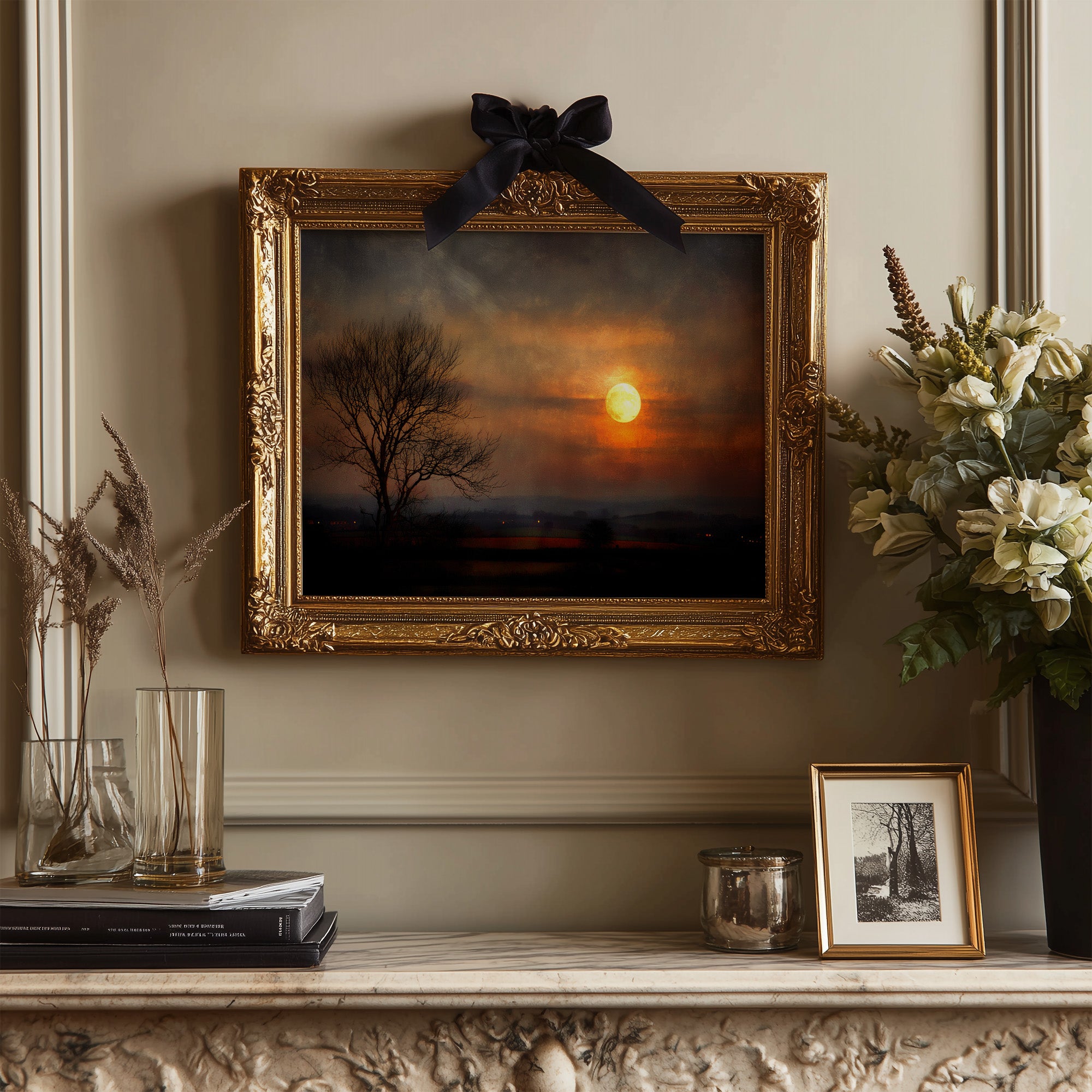 Lone Tree Awaits Amber Dawn
