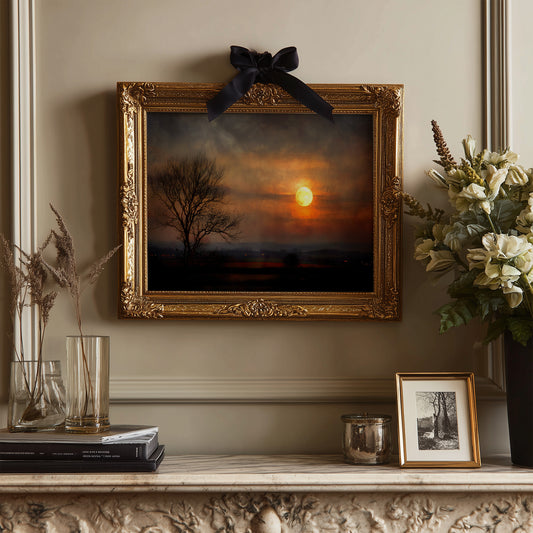 Lone Tree Awaits Amber Dawn