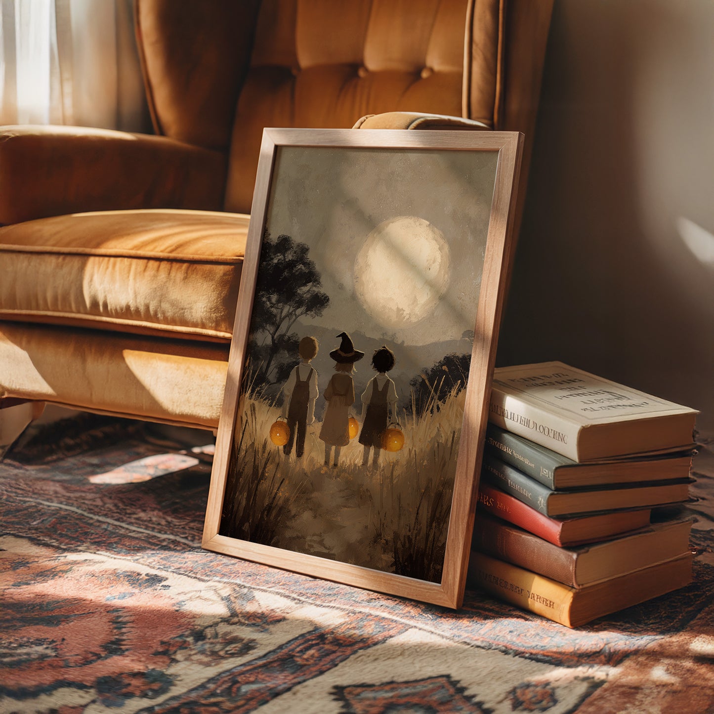 Moonlit Adventure Awaits Three Friends